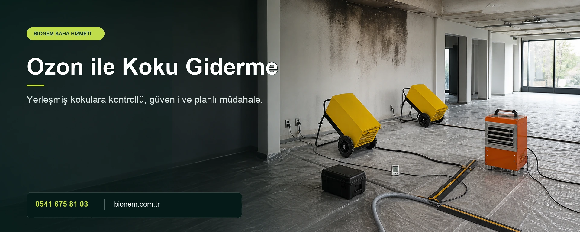 Ozon ile Koku Giderme